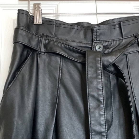 Free People Nightfall Vegan Leather Pant - Picture 4 of 9